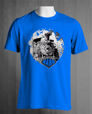 Train Hard | T-shirt Design by Adrian