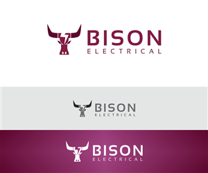 Bison Electrical | Logo Design by NguvuMX