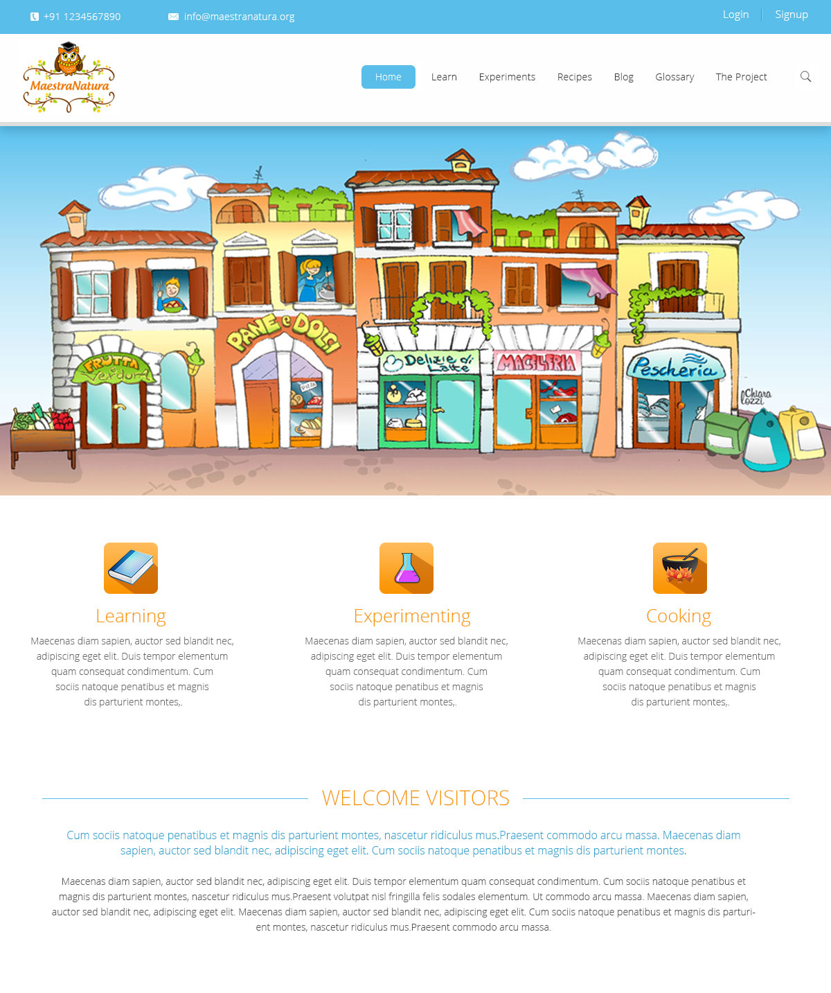 Web Design by Tariq Shamim for this project | Design #4250485