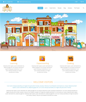 Web Design by Tariq Shamim for this project | Design: #4250485
