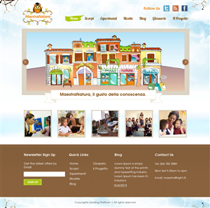 Web Design by OM for this project | Design: #4253946