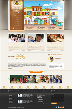Learning platform for primary and secondary schools needs a new design | Web Design by Sbss