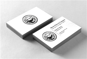 New world-class investment firm needs a business card design