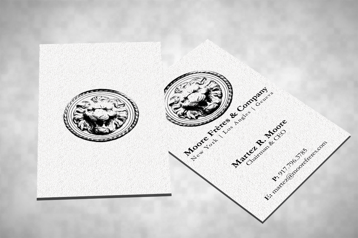 Business Card Design by Sarah Haroon for this project | Design #4244714