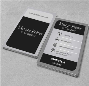 Diseño de Tarjeta de Presentación por AwsomeD para este proyecto | Diseño: #4252010