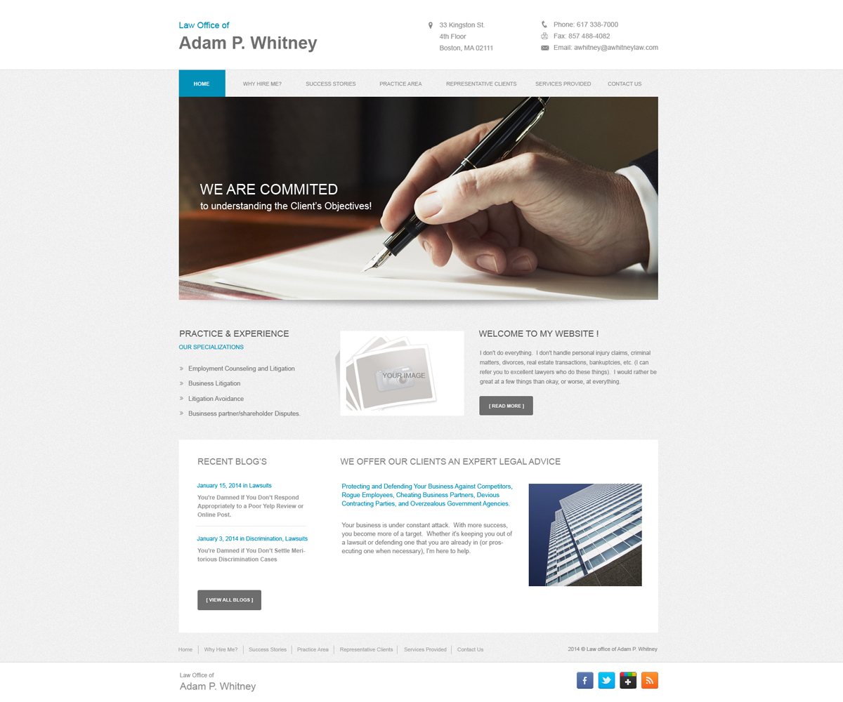 Wordpress Design by aarsita for this project | Design #4342351