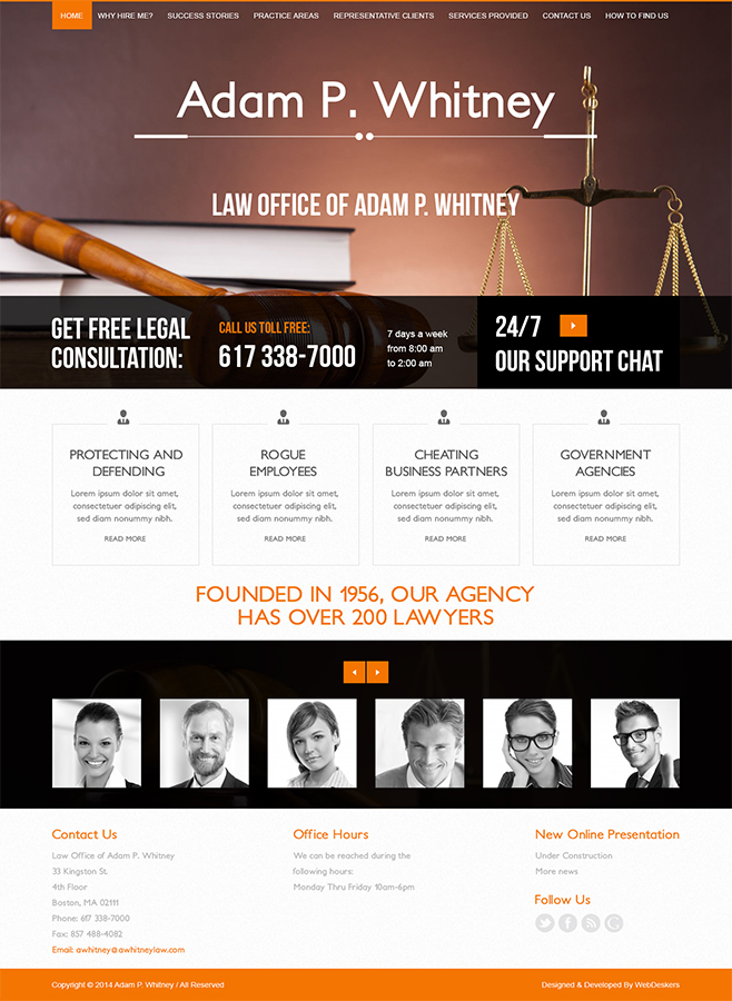 Wordpress Design by TheCodeWire for this project | Design #4245476