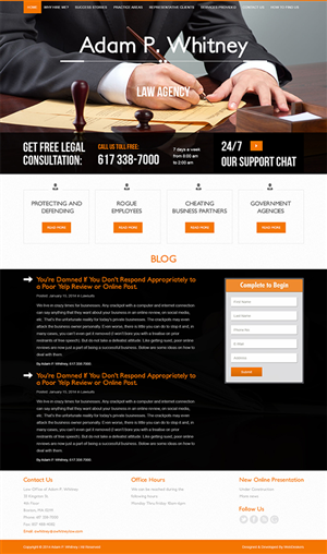 Wordpress Design by web deskers for this project | Design #4253389