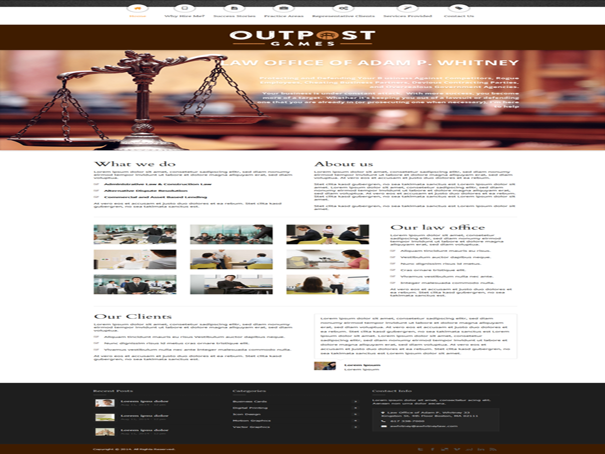 Wordpress Design by GlobalTech for this project | Design #4308217