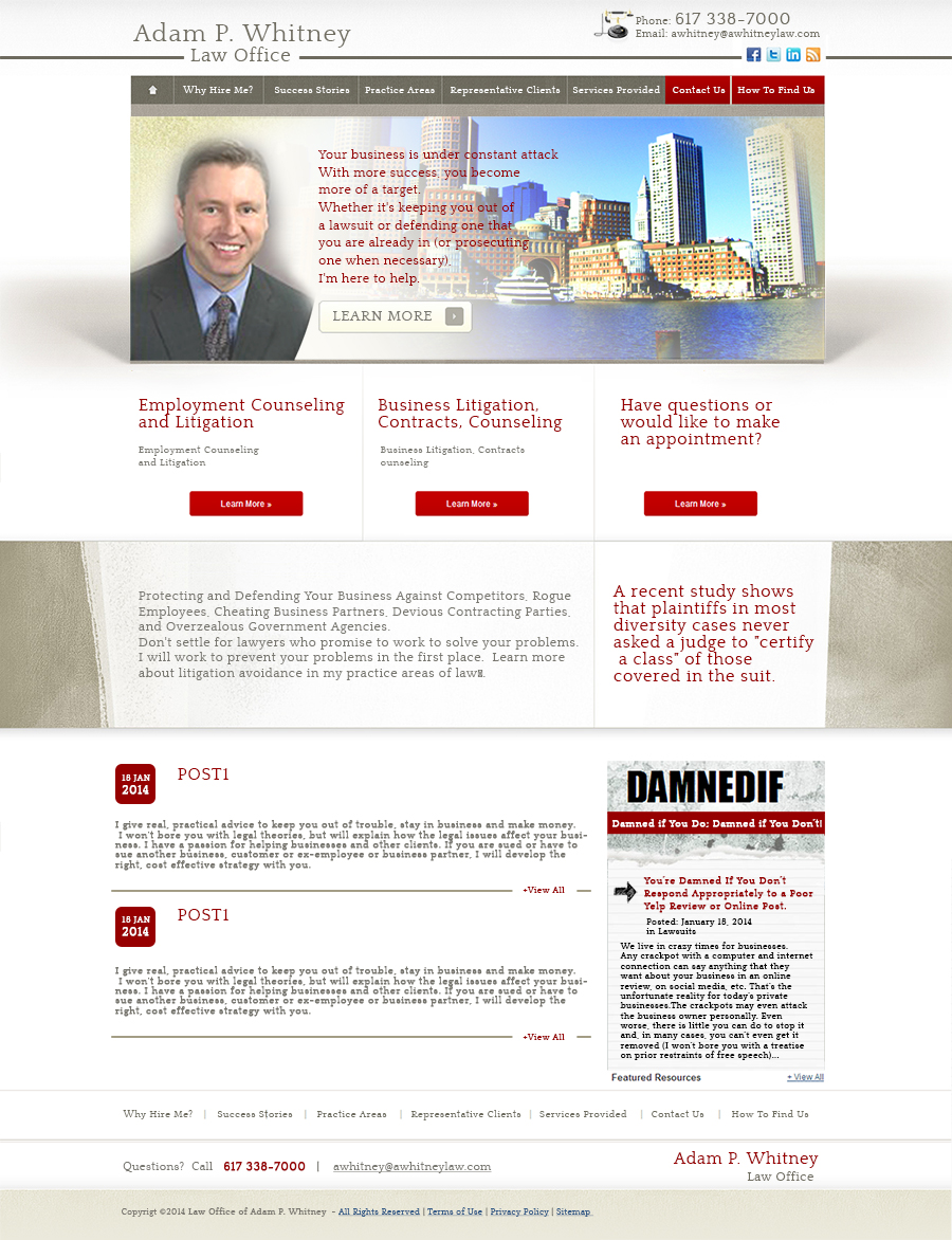 Wordpress Design by Natalinka for this project | Design #4414578