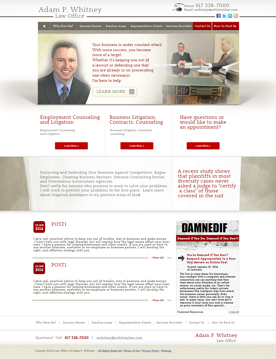 Wordpress Design by Natalinka for this project | Design #4414583