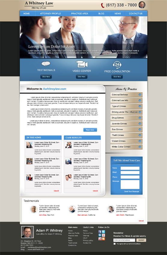 Wordpress Design by DesignXyz for this project | Design #4639543