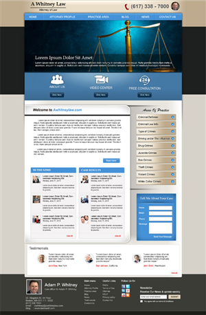 Wordpress Design by DesignXyz for this project | Design: #4646372