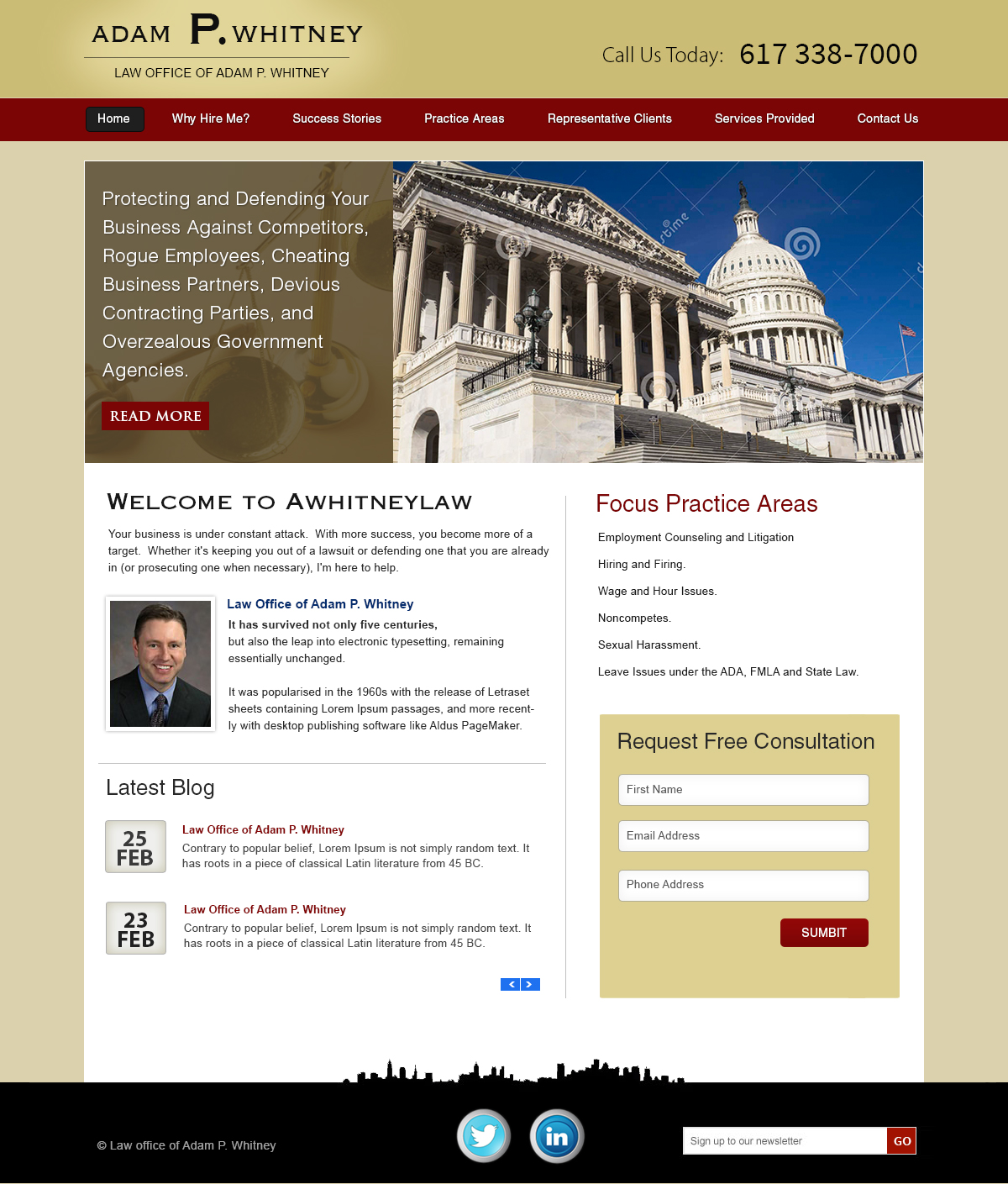 Wordpress Design by webxvision for this project | Design #4268637