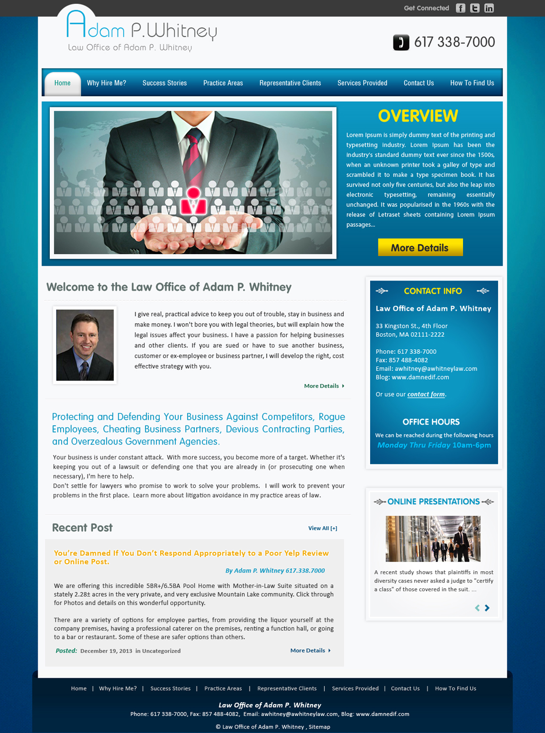 Wordpress Design by webxvision for this project | Design #4269002