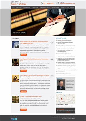 Wordpress Design by pb for this project | Design #4270572