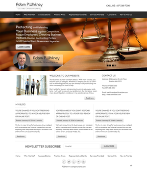 Wordpress Design by pb for this project | Design: #4277332