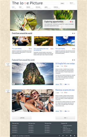 Wordpress Design by Roy