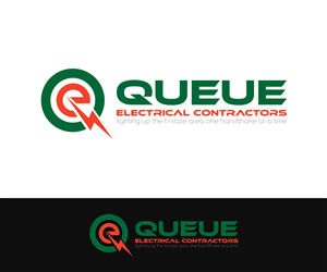 Queue Electrical Contractors | Logo Design by M.Pirs