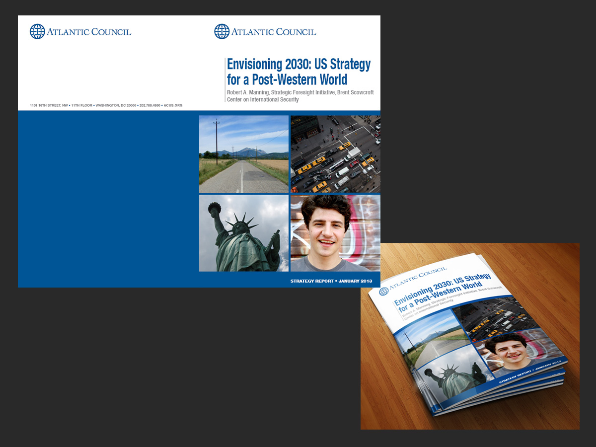Book Cover Design by TheyCallMeJenks for Atlantic Council | Design #1220817