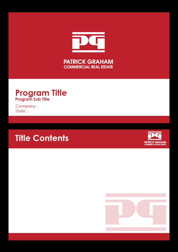 Stationery Design by Priyo Subarkah for Patrick Graham Commercial Real Estate | Design #172243