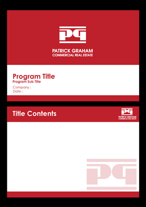 Schreibwaren-Design von Priyo Subarkah für Patrick Graham Commercial Real Estate | Design: #172243