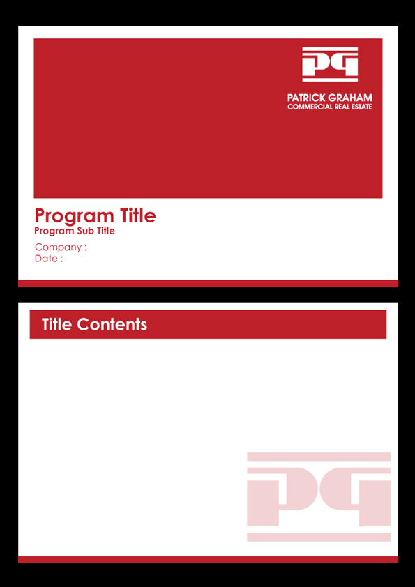 Stationery Design by Priyo Subarkah for Patrick Graham Commercial Real Estate | Design #173630