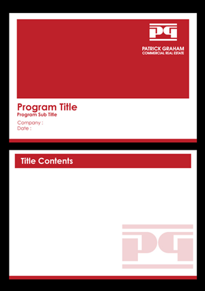 Schreibwaren-Design von Priyo Subarkah für Patrick Graham Commercial Real Estate | Design: #173630