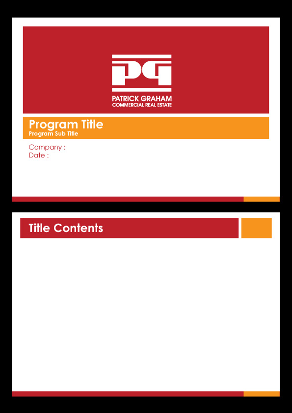 Stationery Design by Priyo Subarkah for Patrick Graham Commercial Real Estate | Design #176521