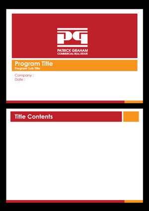 Schreibwaren-Design von Priyo Subarkah für Patrick Graham Commercial Real Estate | Design: #176521