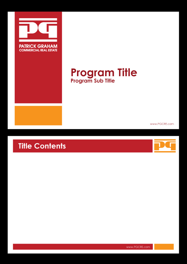 Schreibwaren-Design von Priyo Subarkah für Patrick Graham Commercial Real Estate | Design #176523