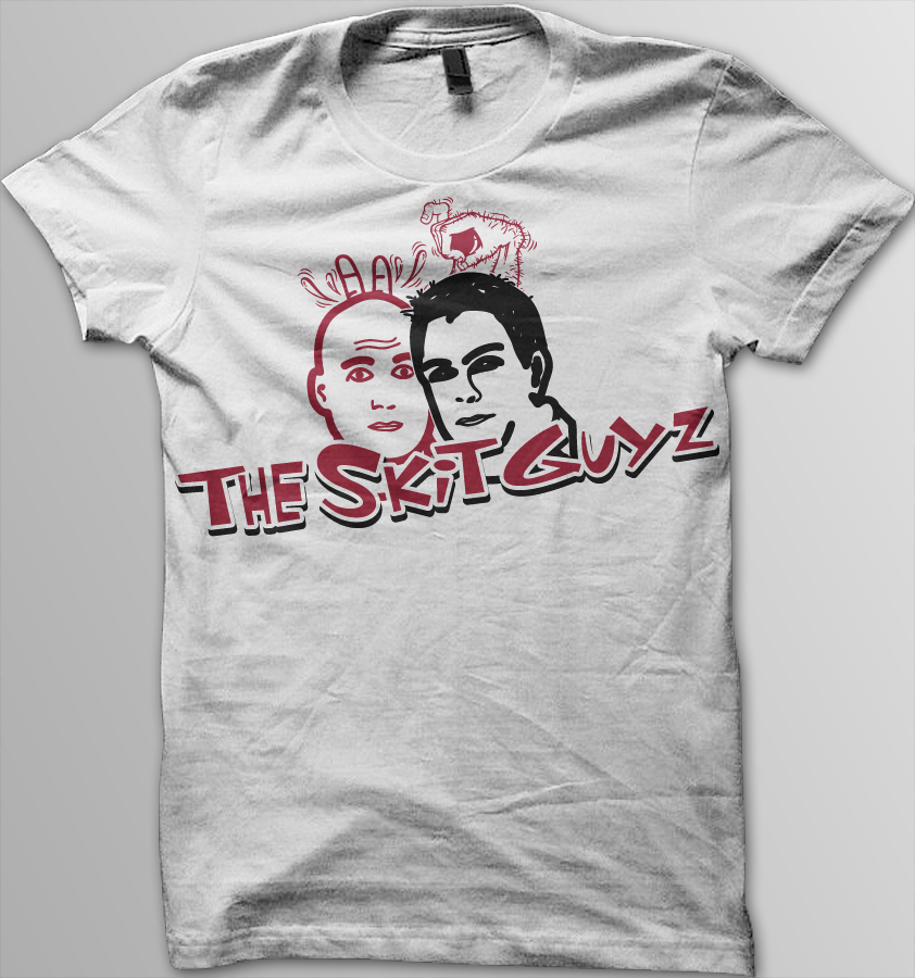 Diseño de Camiseta por BABLEO para The Skit Guys | Diseño #1227795