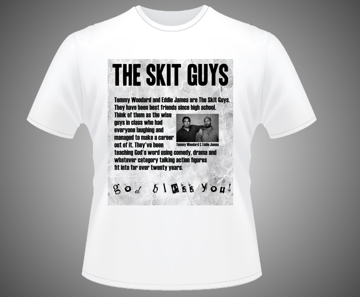 T-shirt Design by popdan for The Skit Guys | Design #1212909