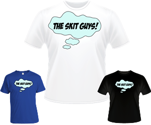 T-shirt Design by popdan for The Skit Guys | Design: #1233126