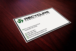 Recycling Consultants, LLC | Visitenkarten-Design von Hardcore Design