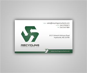 Recycling Consultants, LLC | Visitenkarten-Design von Dreemlan Design