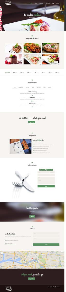 Diseño Web por tarek_cs para My Family''s Pizza | Diseño #4273937