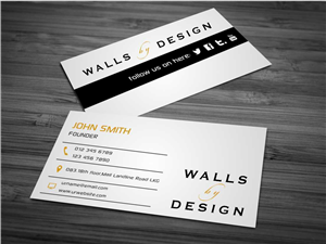 Diseño de Tarjeta de Presentación por AwsomeD para este proyecto | Diseño: #4251953
