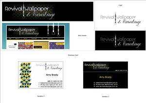 Logo Design by Amduat Design for Revival Wallpaper | Design: #4259479