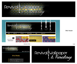 Logo Design by Amduat Design for Revival Wallpaper | Design: #4267009