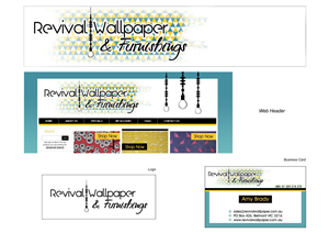 Logo Design by Amduat Design for Revival Wallpaper | Design: #4330604