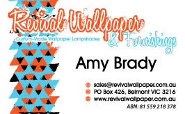 Logo Design by jamin.irby_1989 for Revival Wallpaper | Design #4256683