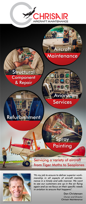 Poster Design by Akshar Shailesh for Chrisair maintenance | Design: #4245107