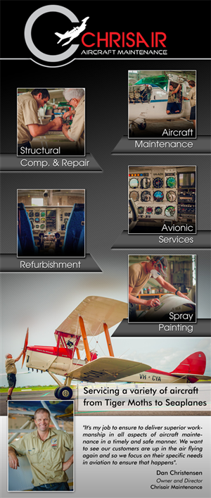 Poster Design by Akshar Shailesh for Chrisair maintenance | Design: #4260728