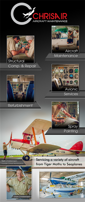 Poster Design by Akshar Shailesh for Chrisair maintenance | Design: #4265040