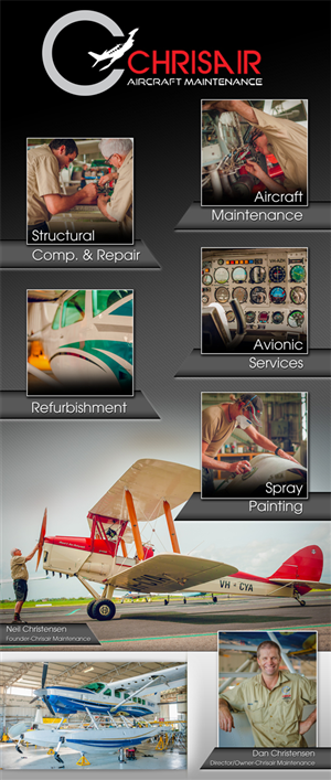 Poster Design by Akshar Shailesh for Chrisair maintenance | Design: #4267051