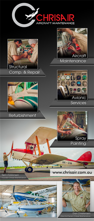 Poster Design by Akshar Shailesh for Chrisair maintenance | Design: #4271240