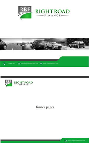 Right Road Finance Template Design | Briefkopf-Design von ravi_k5