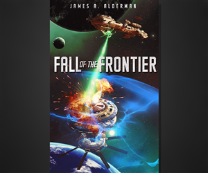 Sci Fi Book: Fall of the Frontier | Design de Couverture de Livre par joerchw