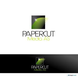 Logo-Design von designgreen für Papercut Media AS | Design: #1211909